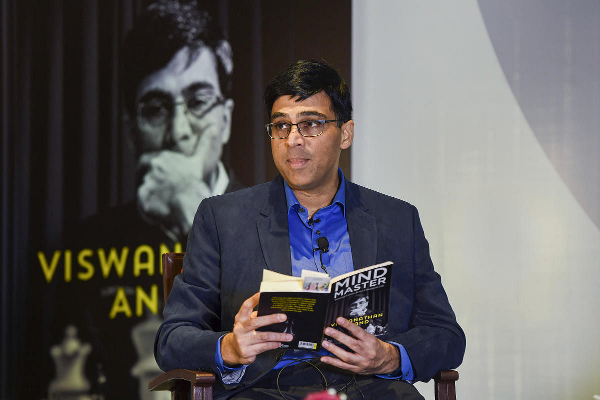  World Champion Viswanathan Anand. Credit: PTI