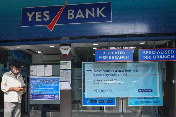 Yes Bank. Credit: AFP
