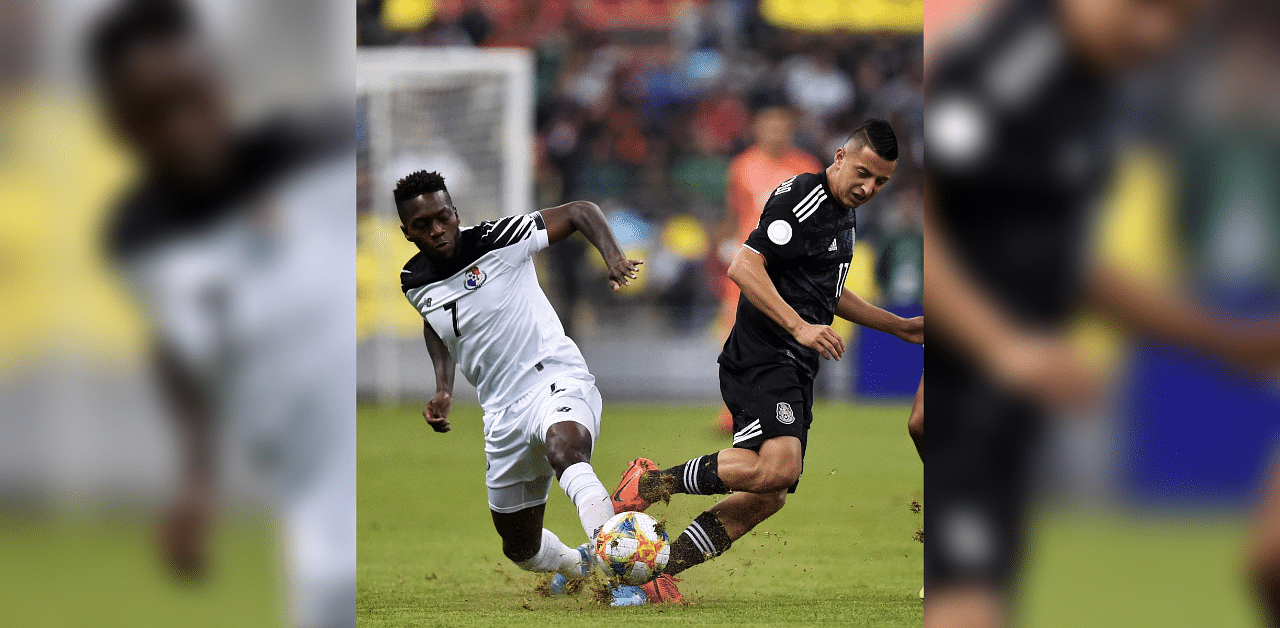 Representative image from a match between Panama and Mexico. Credit: AFP