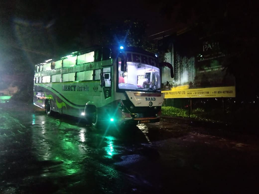 The bus which left Mangaluru on July 18 covered a whopping 5,100 kms and the expenses incurred in bringing back the labourers exceeded Rs 2 lakh