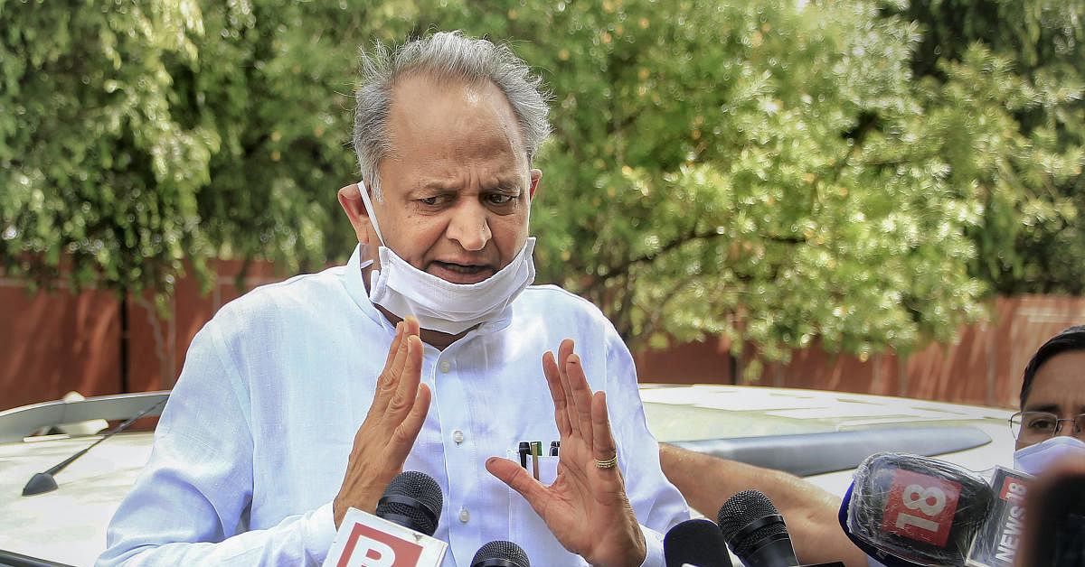 Rajasthan Chief Minister Ashok Gehlot. Credit: PTI Photo