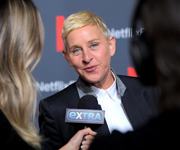 US talkshow queen Ellen DeGeneres. Credit: AFP Photo