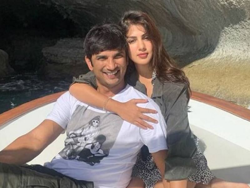 Sushant Singh Rajput and Rhea Chakraborty picture (Instagram photo)