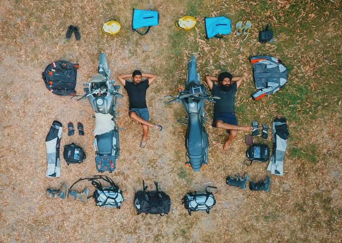 Rohith Subramnian and Sukesh Viswanath in South America.