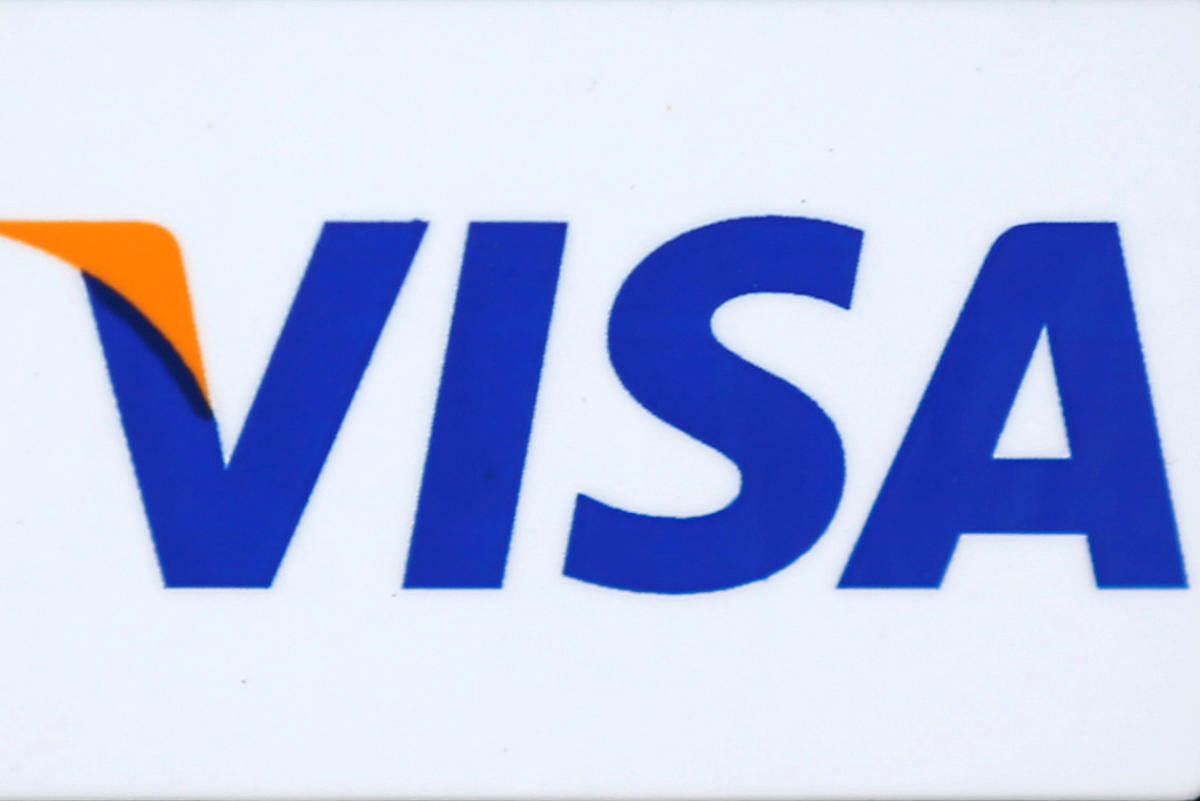 Logo of Visa. Credit: Reuters