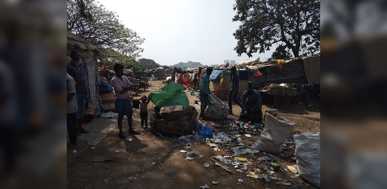 Rag pickers in Bengaluru. Credit: Image provided by authors