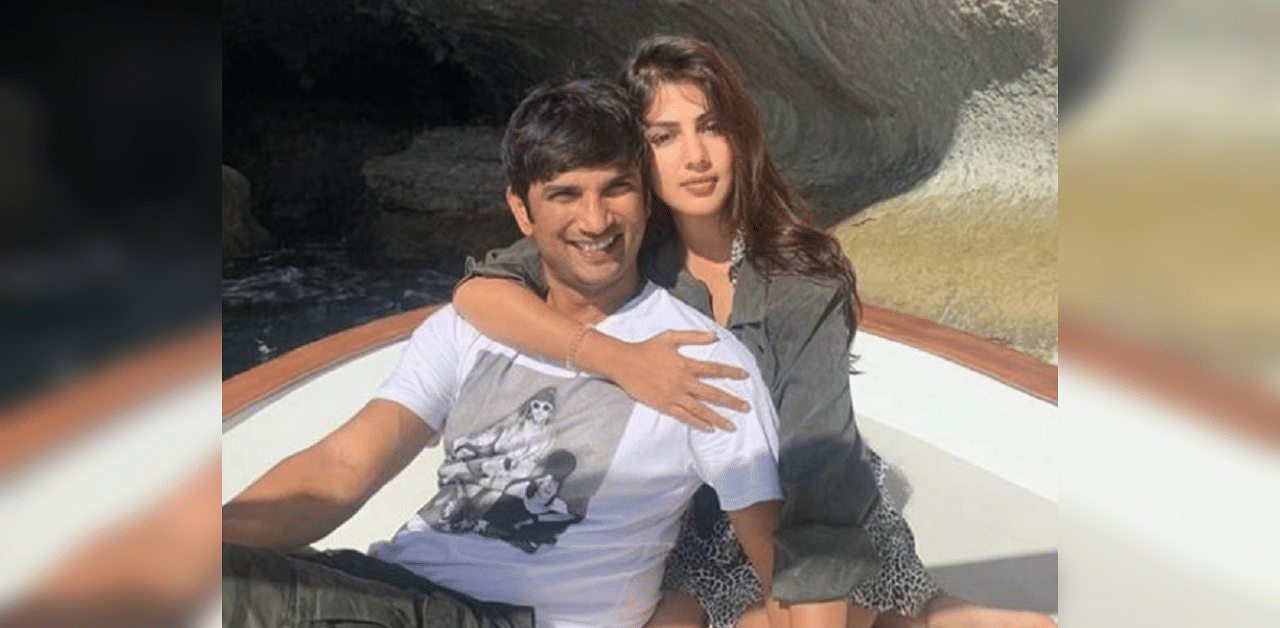 Sushant Singh Rajput and Rhea Chakraborty picture (Instagram photo) 