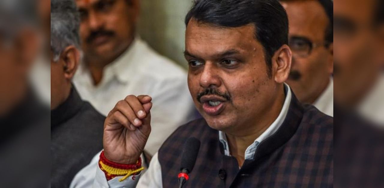 Bharatiya Janata Party (BJP) leader and former Chief Minister of the western Indian state of Maharashtra Devendra Fadnavis. Credit: AFP Photo