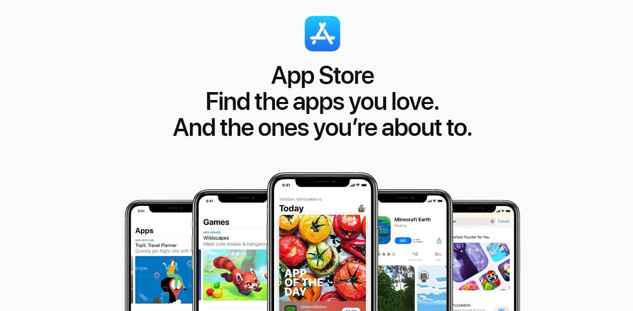 Apple App Store. Credit: Apple Website