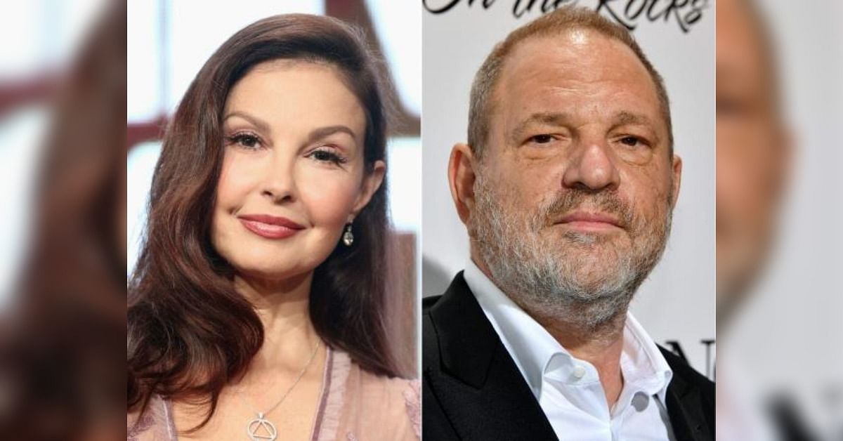 US actress Ashley Judd and Hollywood producer Harvey Weinstein. Credit: AFP