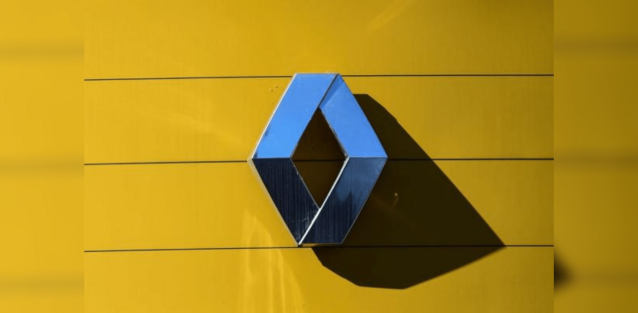 Renault logo in Boulogne Billancourt plant. Credit: AFP Photo