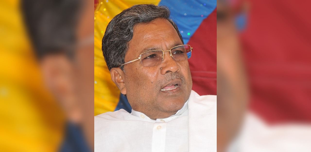 Siddaramaiah was interacting with journalists in a session organised by Mysuru District Journalist Association (MDJA). Credit: DH file Photo