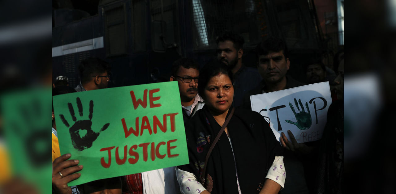 People in New Delhi protest against a rape. Credit: Reuters File Photo
