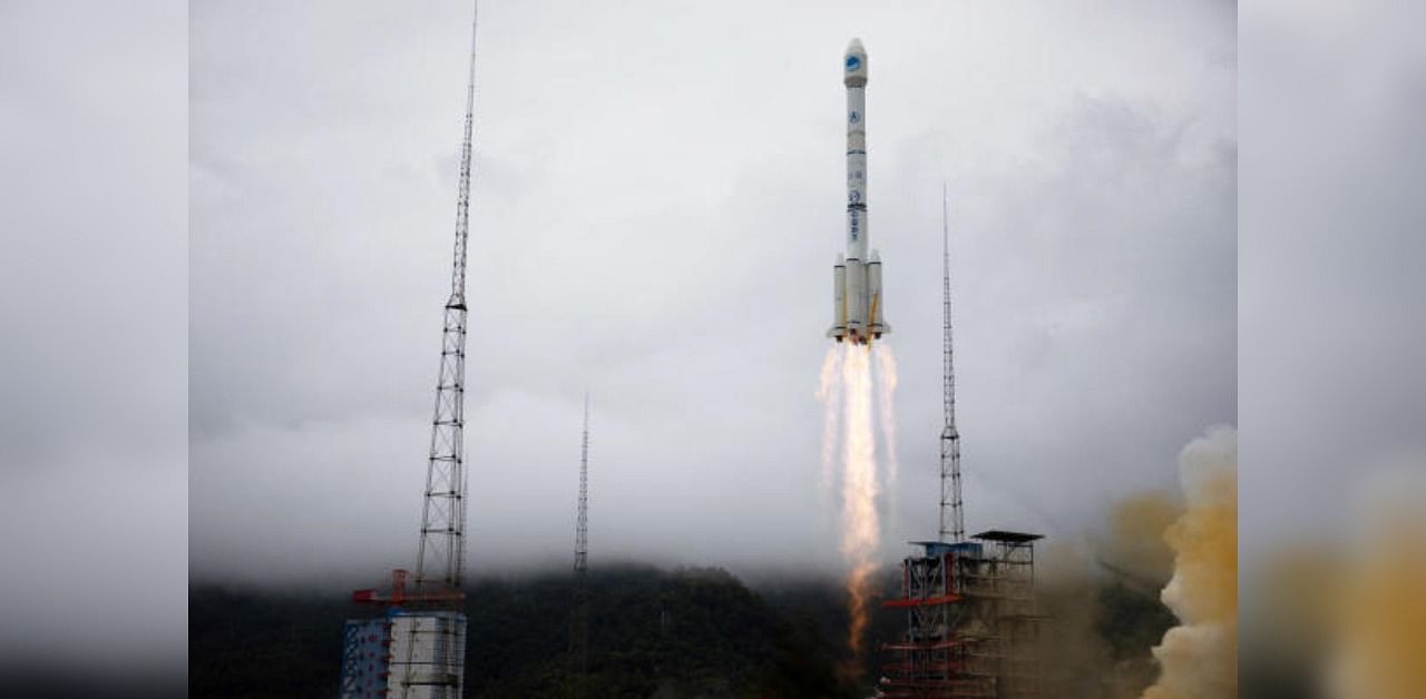 Long March-3B carrier rocket carrying the Beidou-3 satellite takes off from Xichang Satellite Launch Center. Credit: Reuters