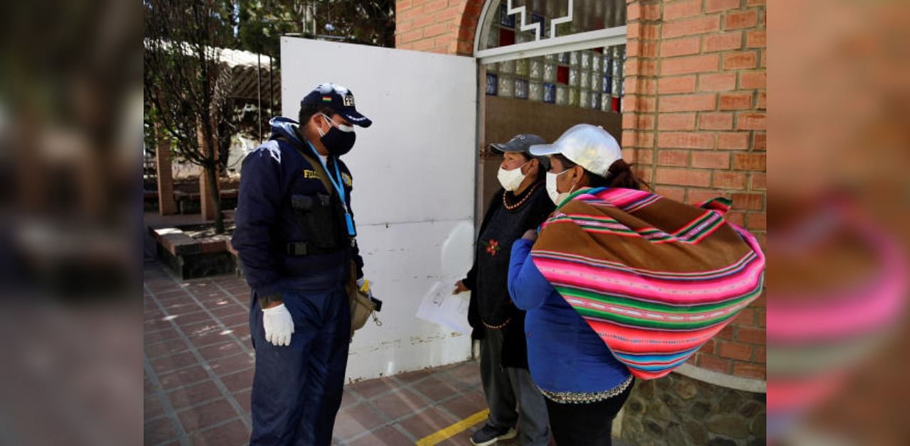 Outbreak of the coronavirus disease, in El Alto. Credit: Reuters