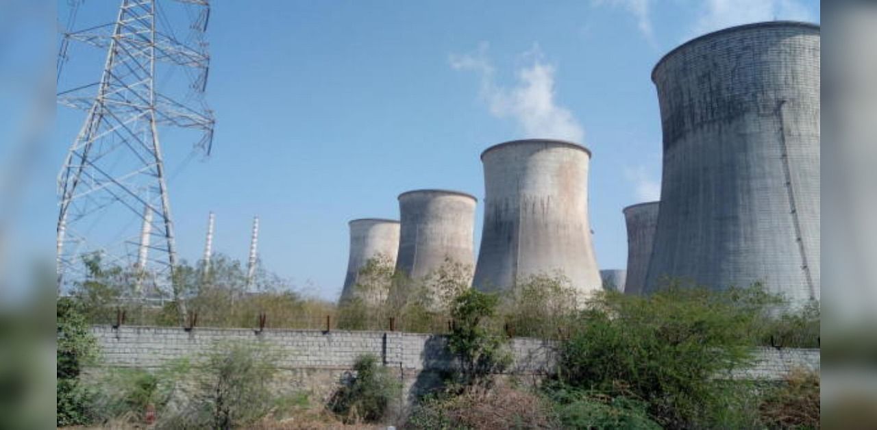 Exterior of a thermal power plant. Representative Image. Credit: Getty Images