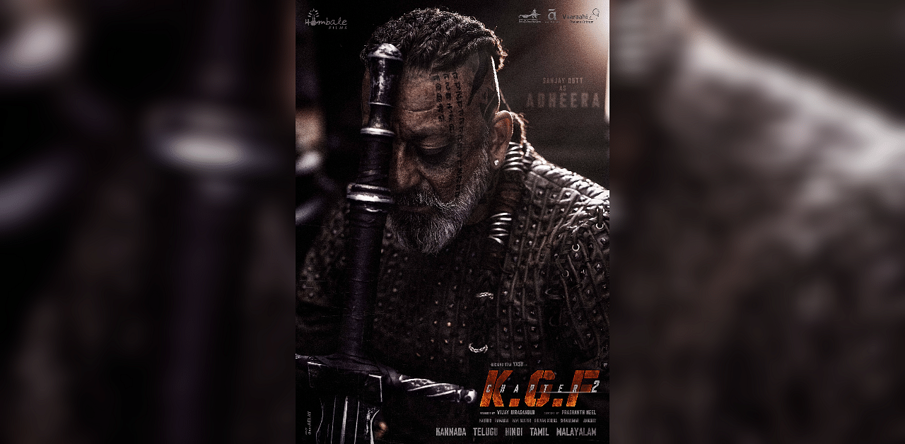 Sanjay Dutt as Adheera in 'KGF Chapter 2' Credit: Twitter/ @taran_adarsh
