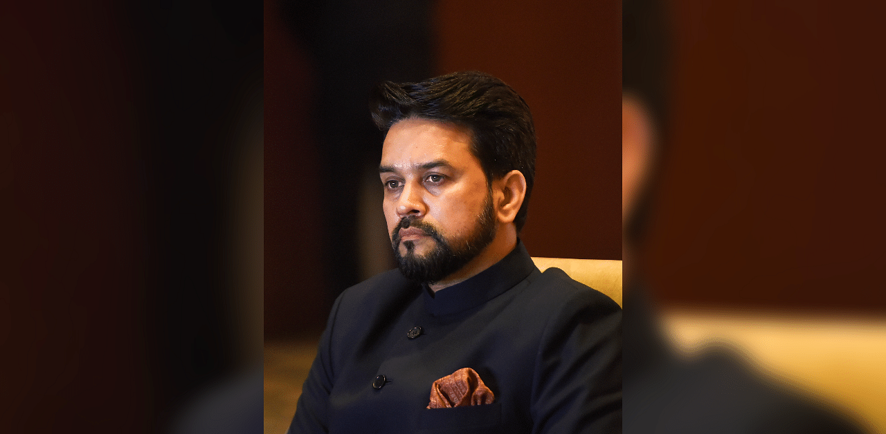Minister of State for Finance Anurag Thakur. Credits: PTI Photo