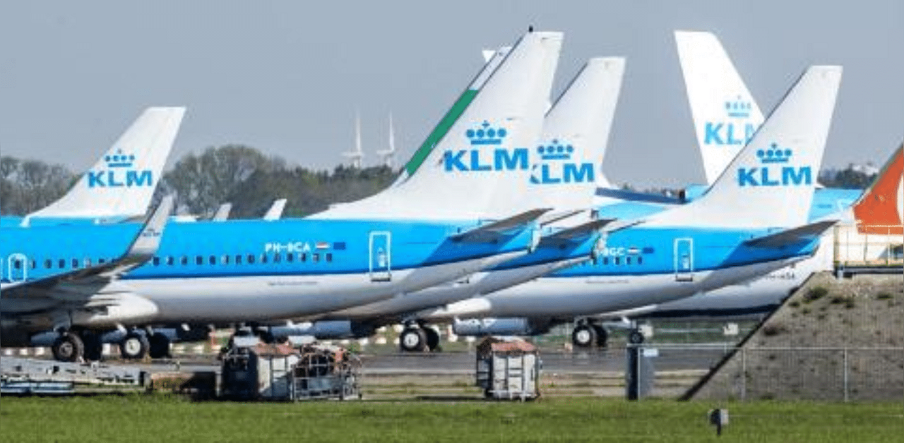 KLM aircrafts. Credit: AFP Photo