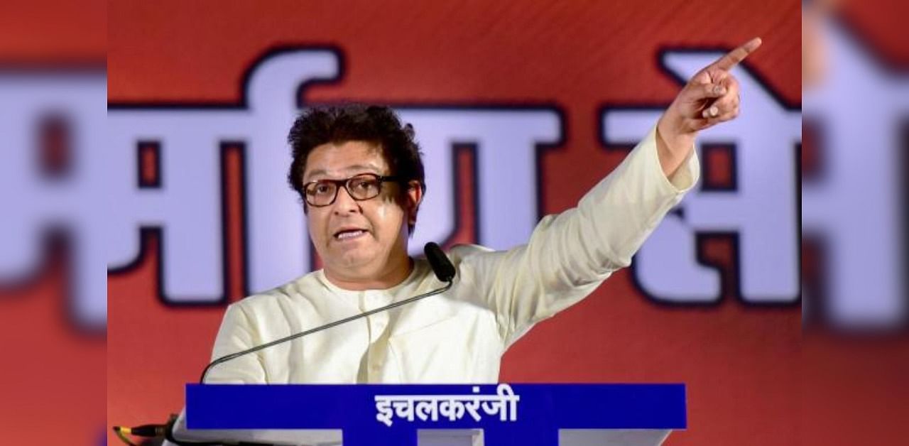 Maharashtra Navnirman Sena (MNS) chief Raj Thackeray. Credit: PTI Photo