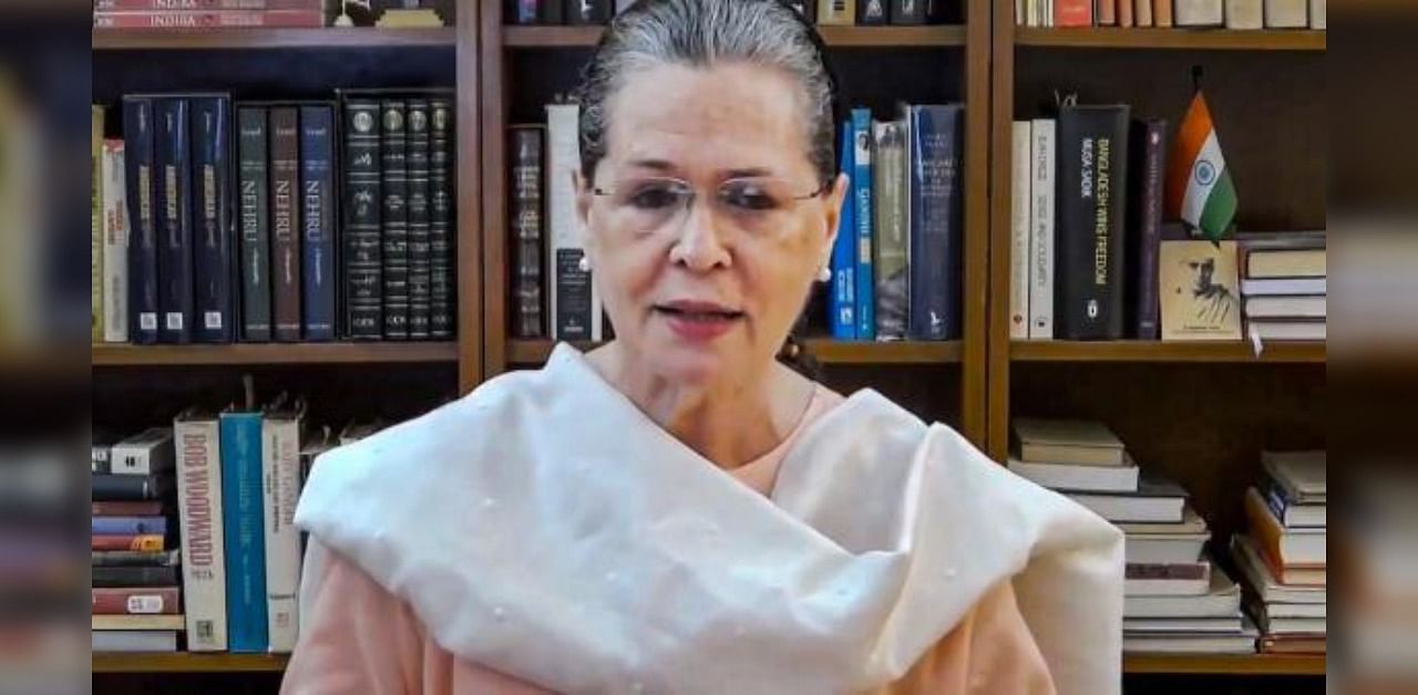 Congress President Sonia Gandhi . Credit: PTI Photo