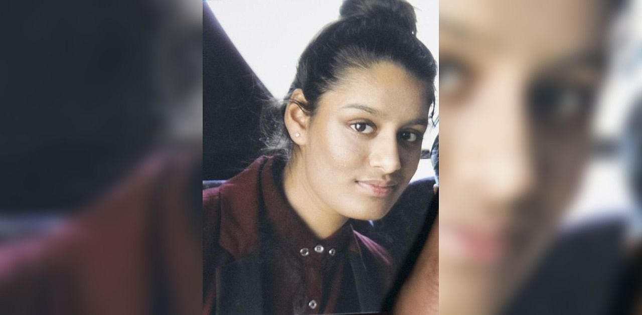 his undated photo shows Shamima Begum, one of three east London schoolgirls who traveled to Syria in 2015 to join the Islamic State group. Credit: AP/ PTI Photo