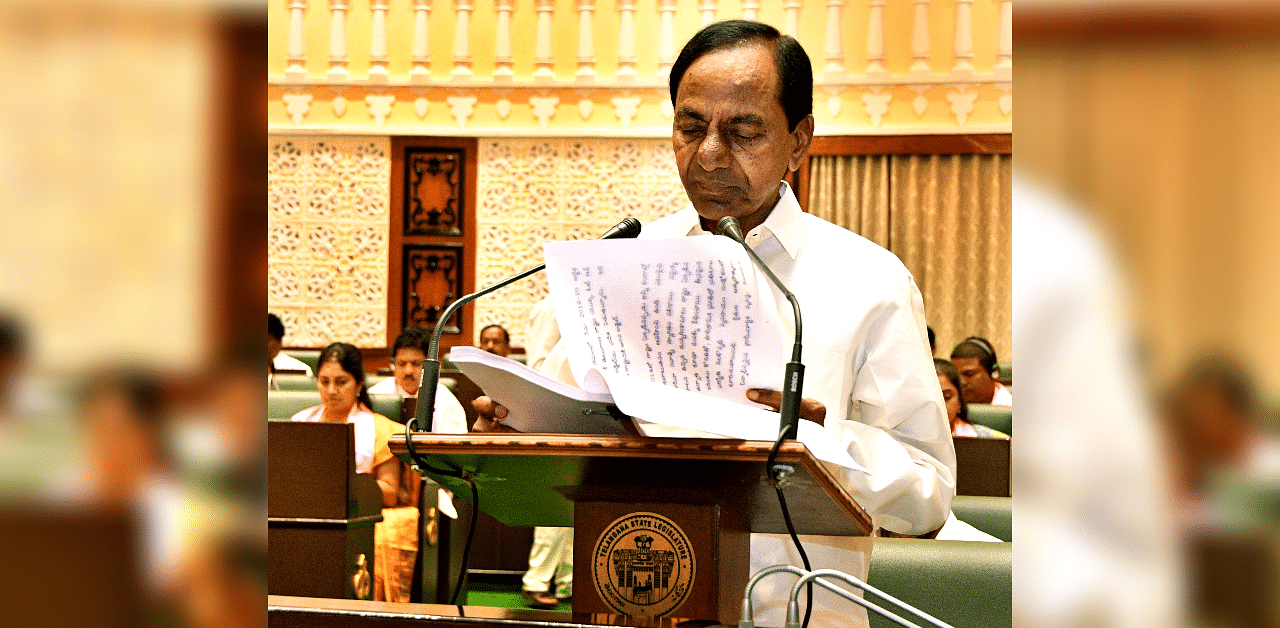 Telangana Chief Minister K Chandrasekhar Rao.