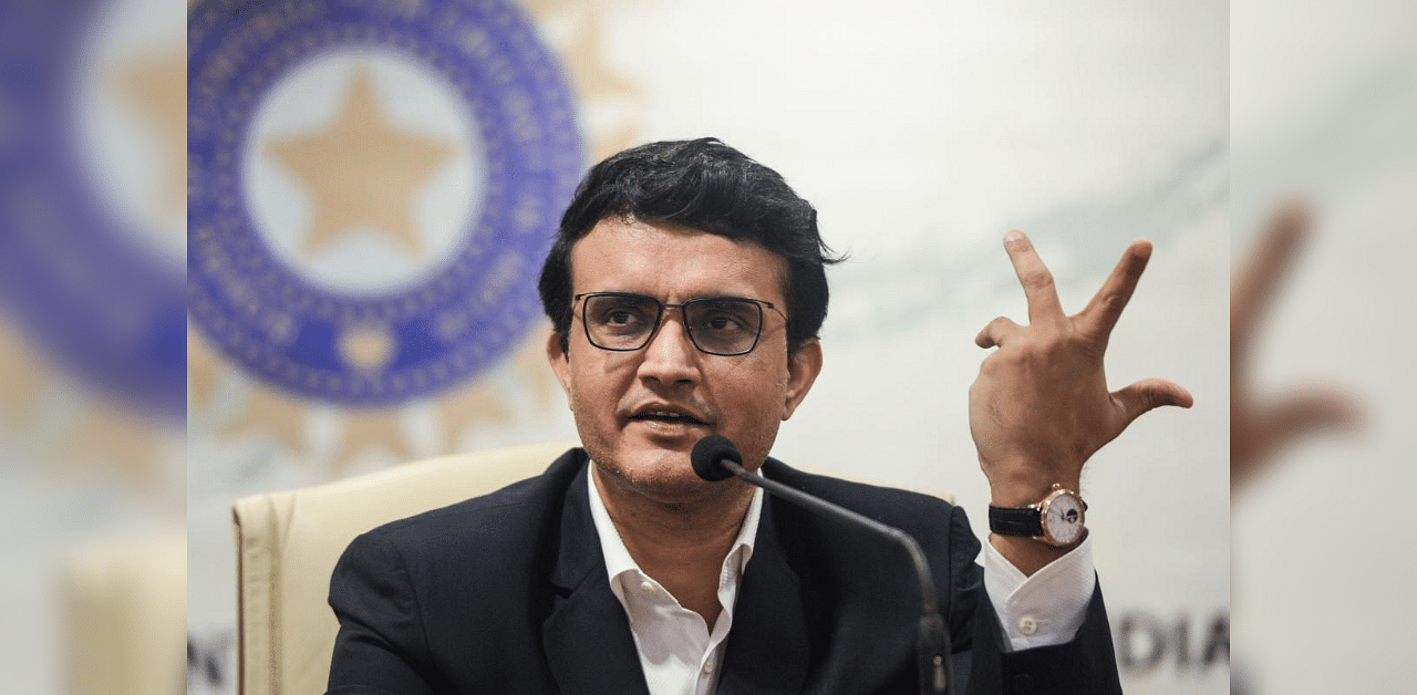 Former cricketer Sourav Ganguly. Credit: AFP