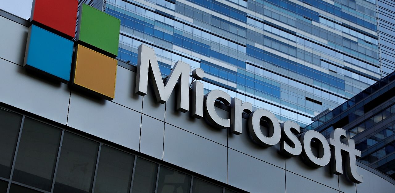 Microsoft logo. Credit: Reuters Photo
