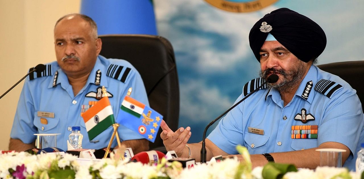 Air Chief Marshal B S Dhanoa. Credits: PTI Photo