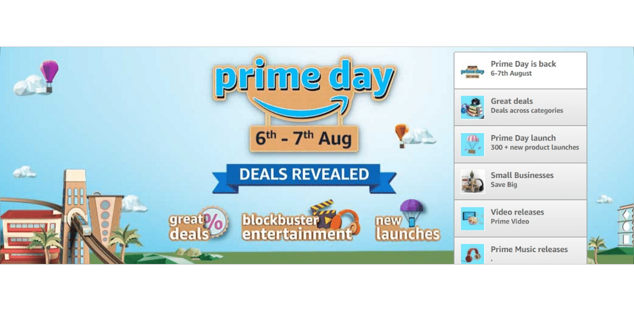 Get a sneak peak on Amazon Prime Dale Sale 2020. Credit: Amazon India website