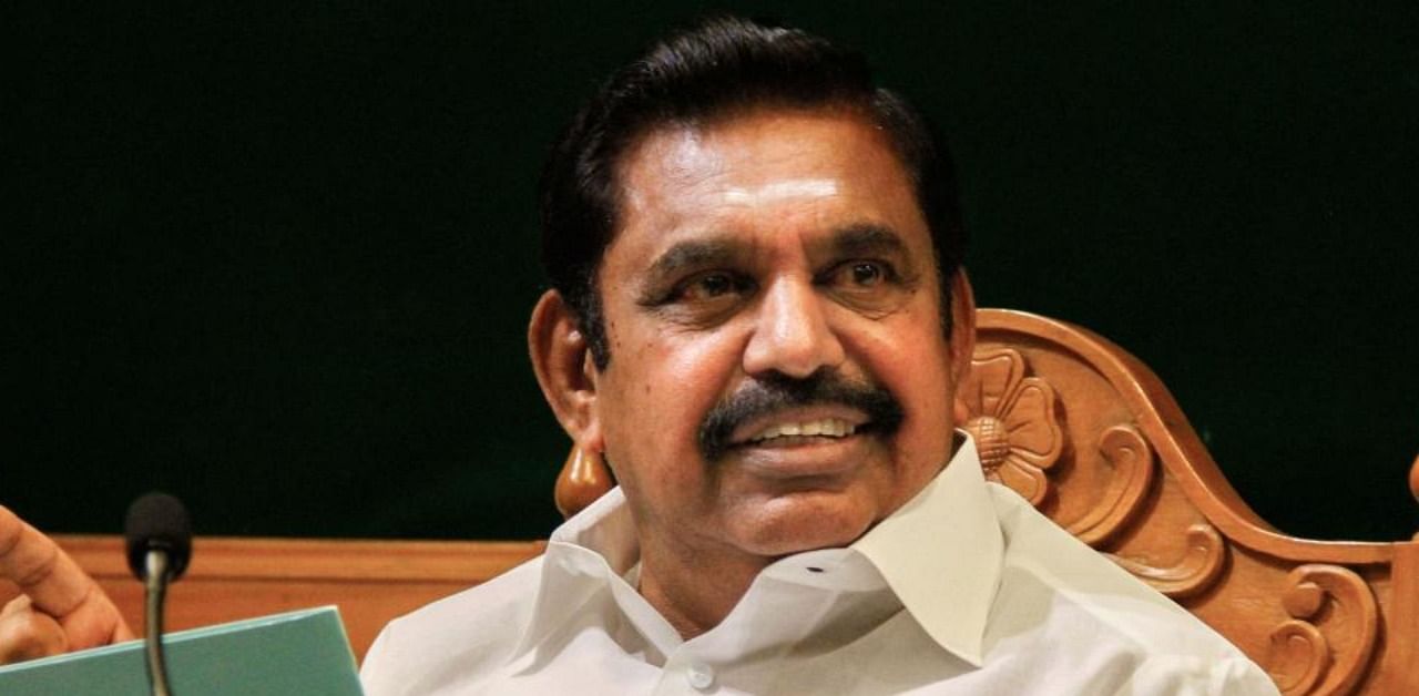 Tamil Nadu Chief Minister Edappadi K Palaniswami. Credit: PTI Photo