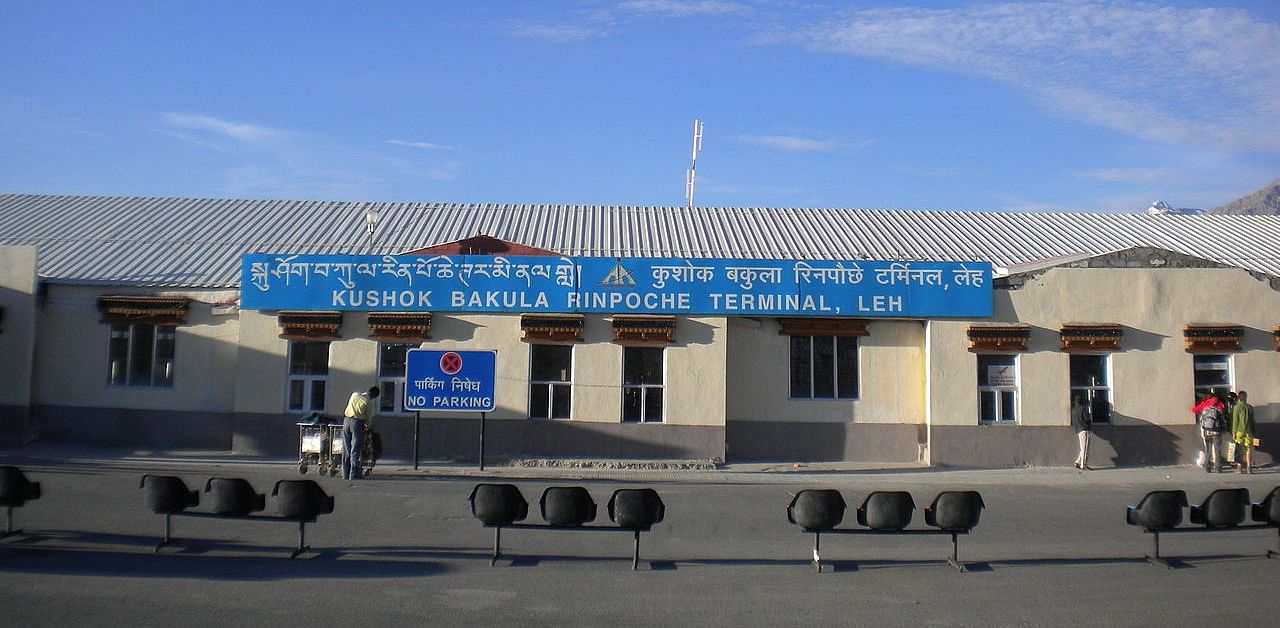 Kushok Bakula Rimpochee Airport. Credit: Wikimedia commons