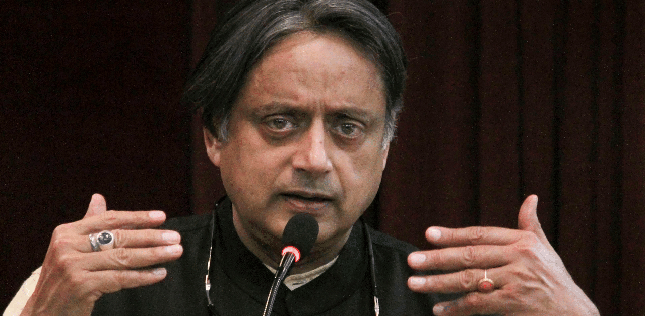 Congress MP Shashi Tharoor. Credits: PTI Photo