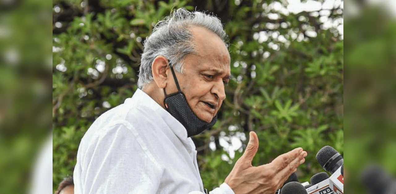 Rajasthan Chief Minister Ashok Gehlot. Credit: PTI Photo