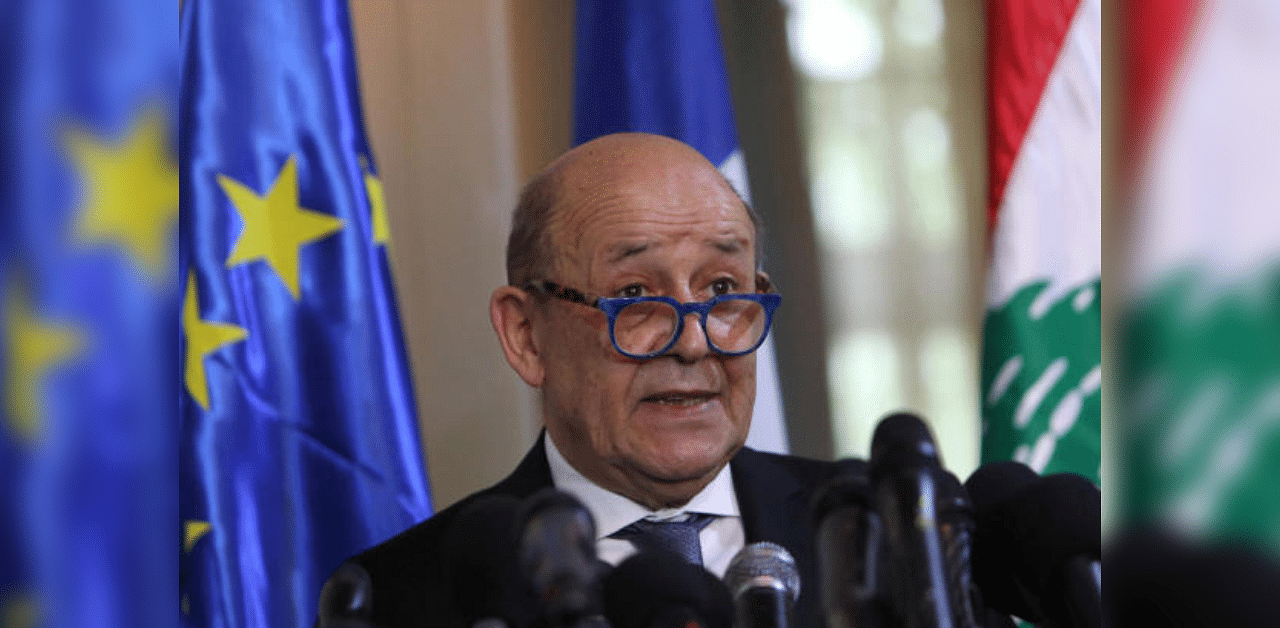 French Foreign Affair Minister Jean-Yves Le Drian. Credit: Reuters Photo