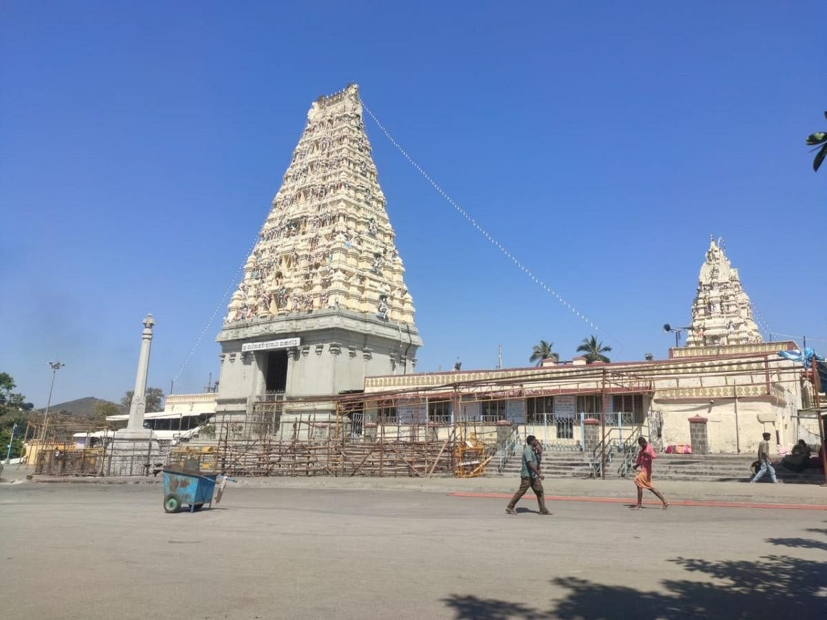 MM Hill temple, in Hanur taluk, Chamarajanagar district.