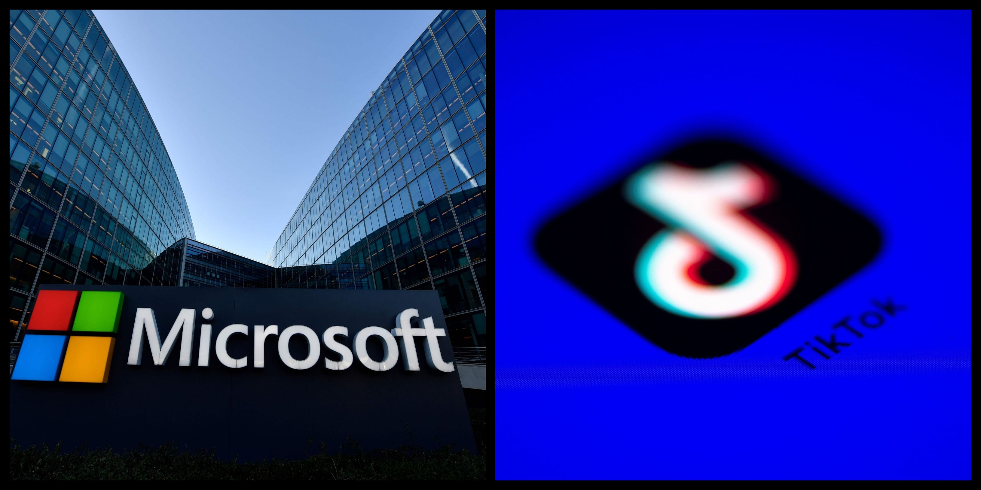 Microsoft announced in a blog post that it would continue holding talks to buy TikTok in the United States. Credit: AFP Photos