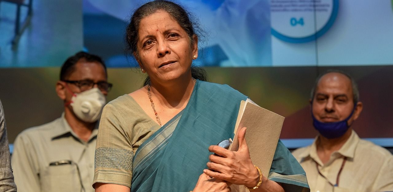 Union Finance Minister Nirmala Sitharaman. Credit: PTI Photo