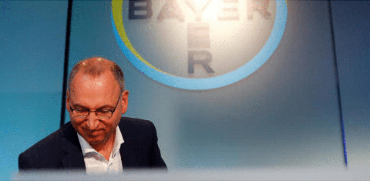 Werner Baumann, CEO of Bayer AG. Credit: Reuters Photo