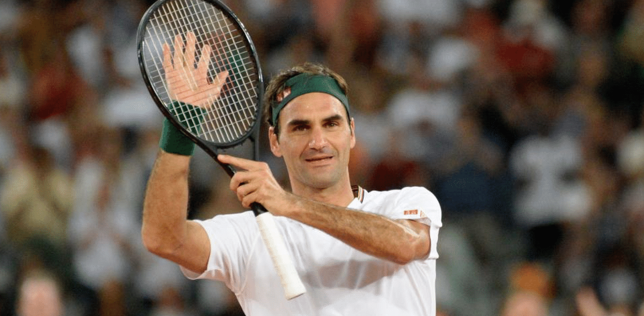 Roger Federer. Credit: AFP