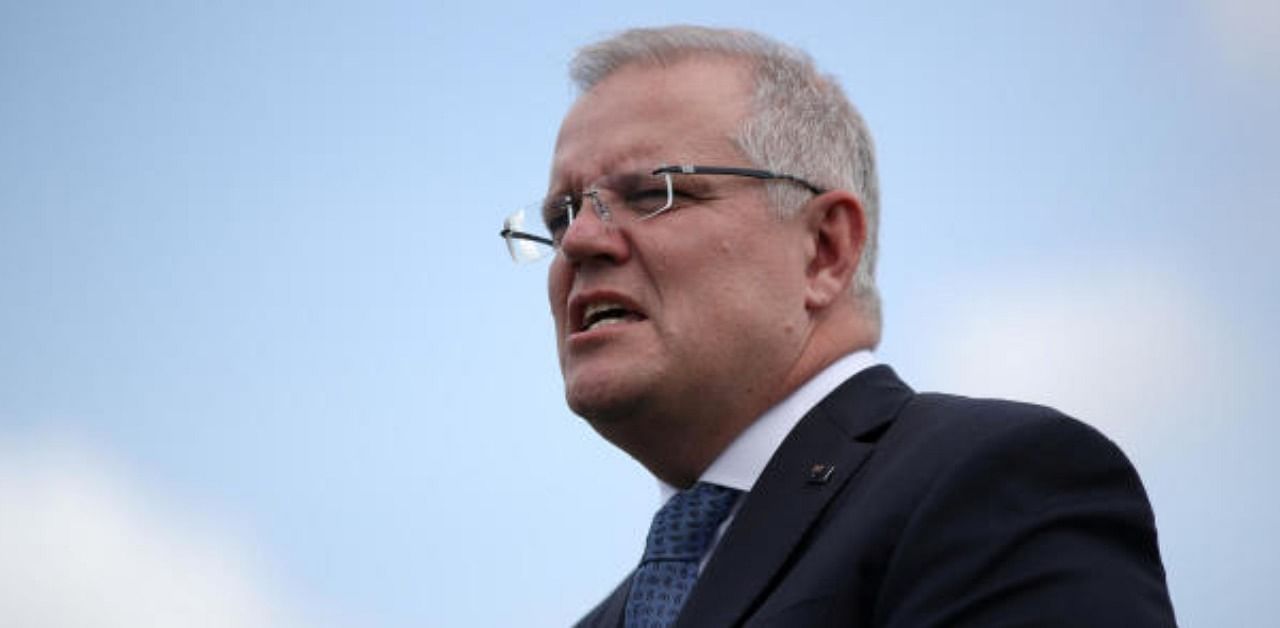 Australian Prime Minister Scott Morrison. Credit: Reuters