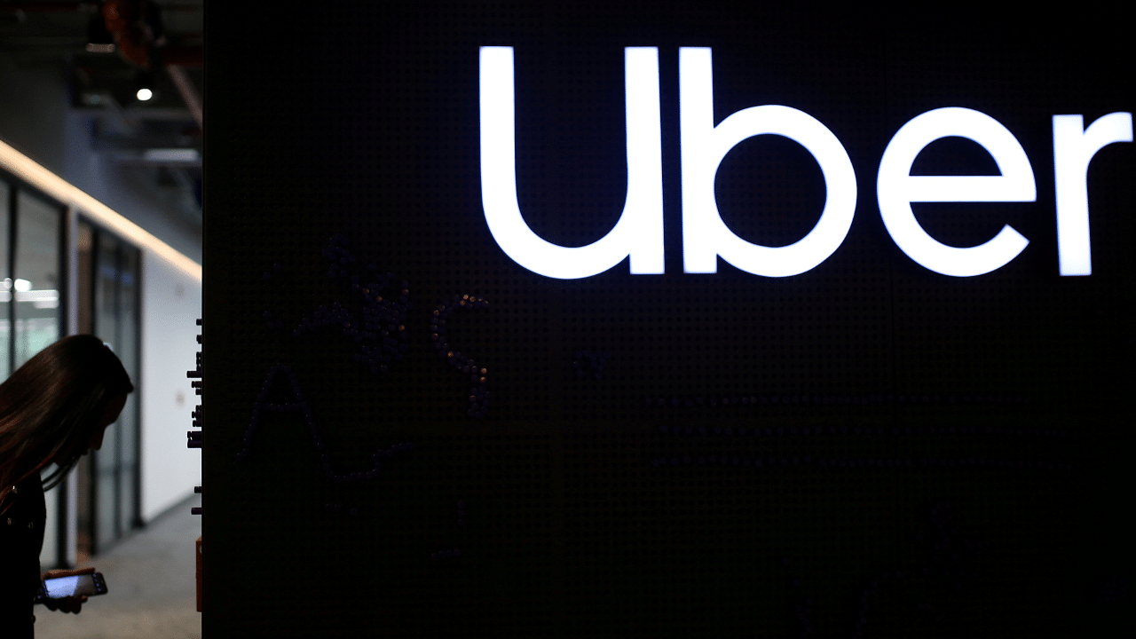 Uber's logo. Credits: Reuters Photo
