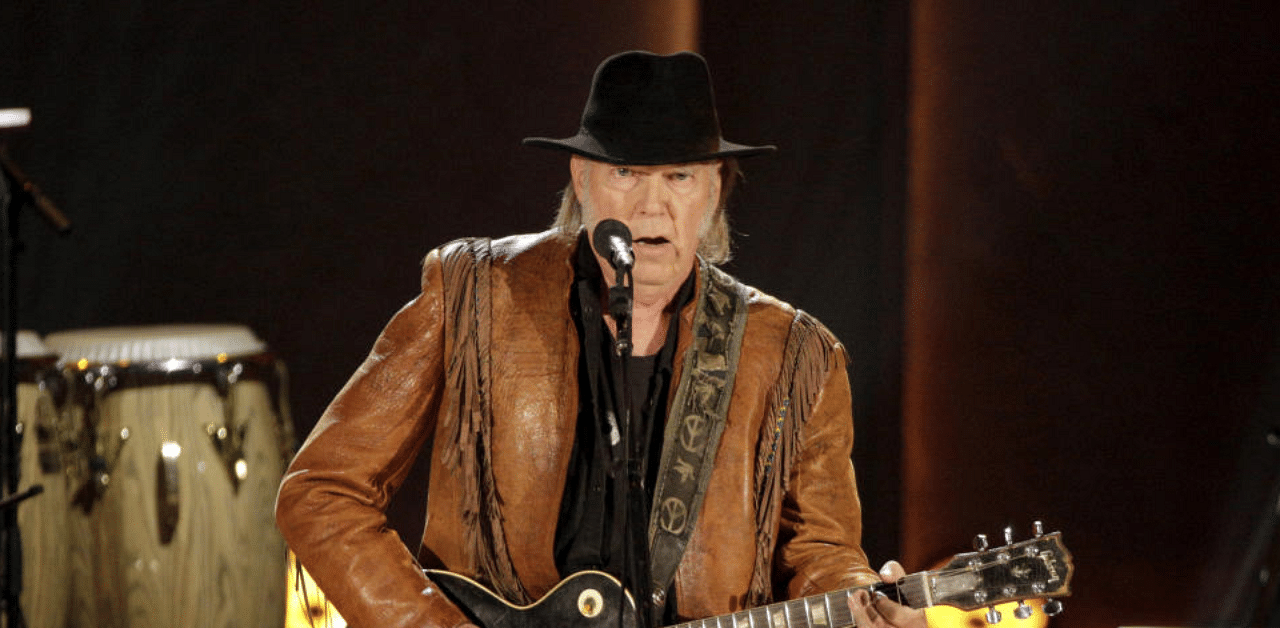 Singer/songwriter Neil Young. Credit: Reuters