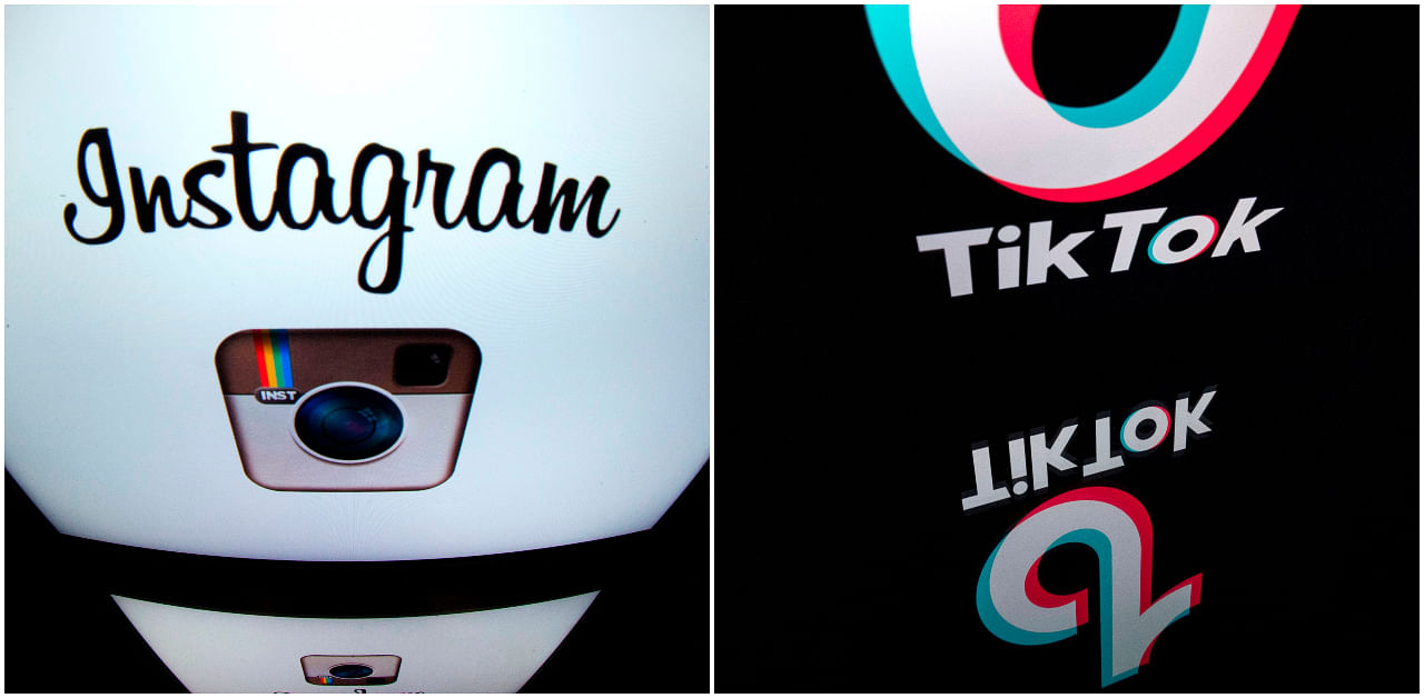 Facebook is reportedly trying to poach popular TikTok creators for Instagram Reels, its new TikTok clone. Credit: AFP Photo