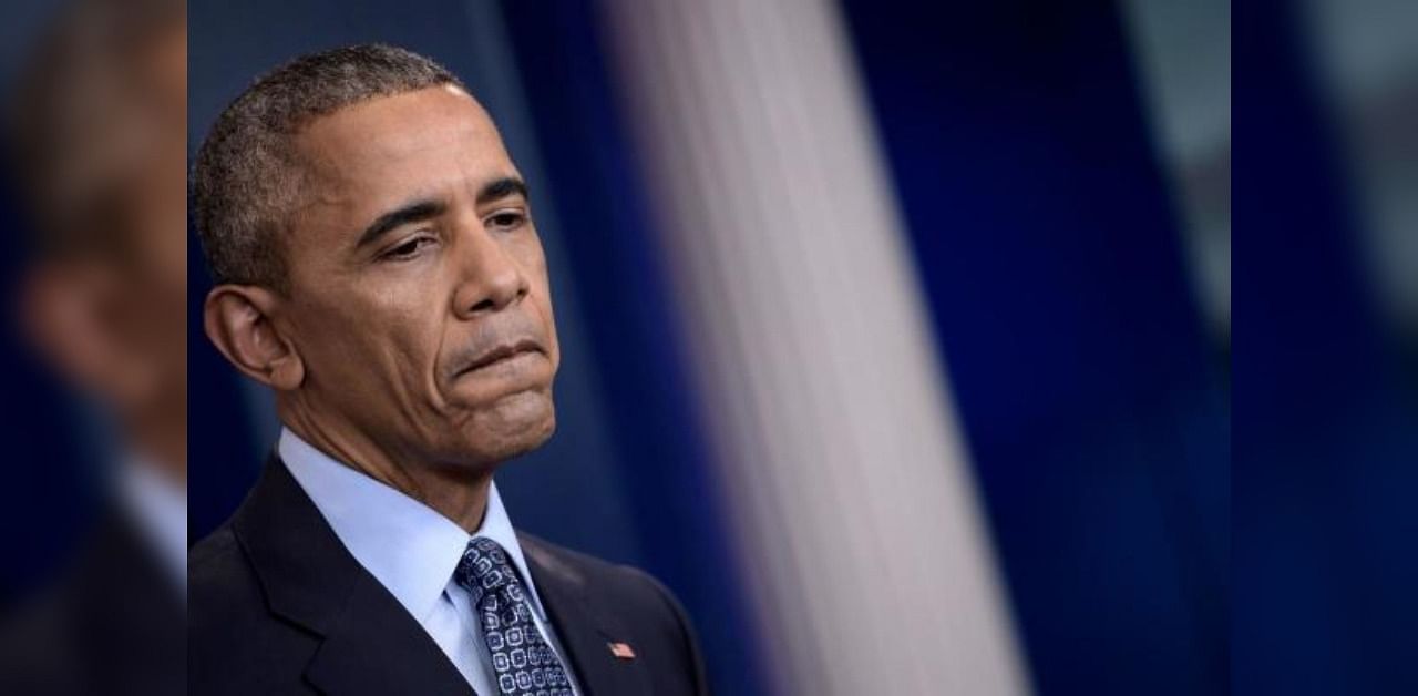 Former US President Barack Obama. Credit: AFP