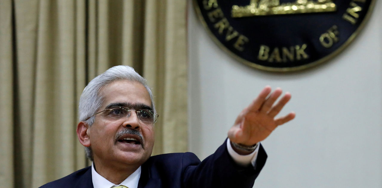 RBI Governor Shaktikanta Das has recently turned his attention toward the fragile financial sector amid forecasts for a sharp rise in bad loans. Credit: Reuters File Photo