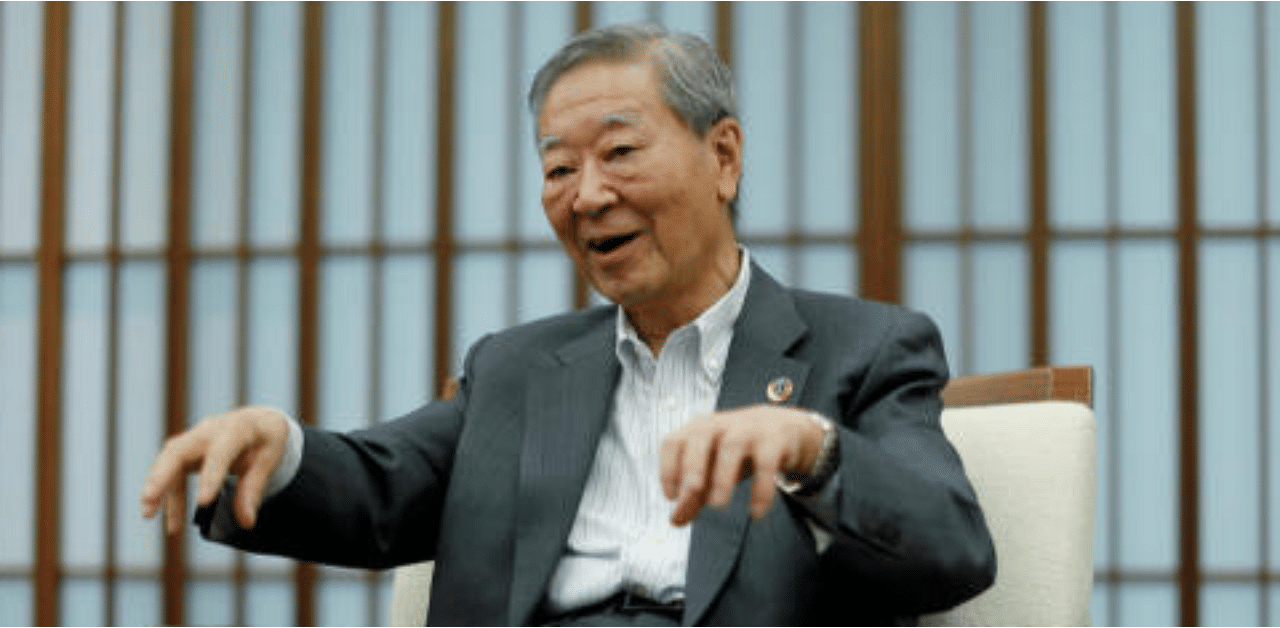 Hiroaki Nakanishi, chairman of Keidanren (Japan Business Federation) and Executive Chairman of Hitachi Ltd. Credit: Reuters Photo