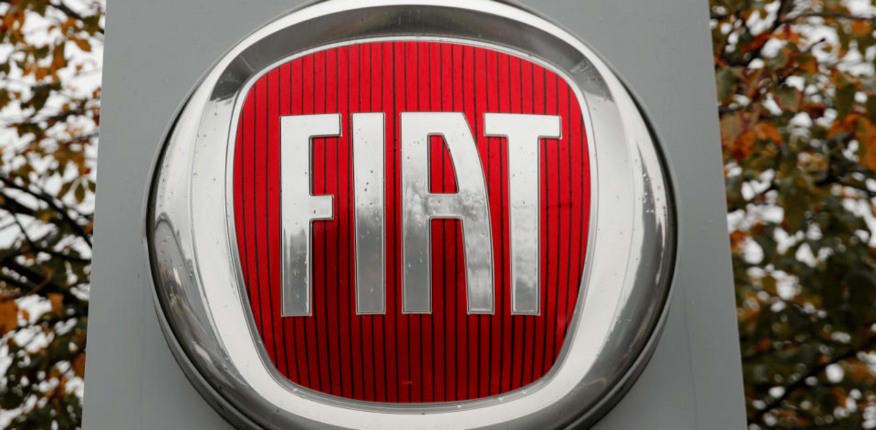  The logo of car manufacturer Fiat. Credit: Reuters