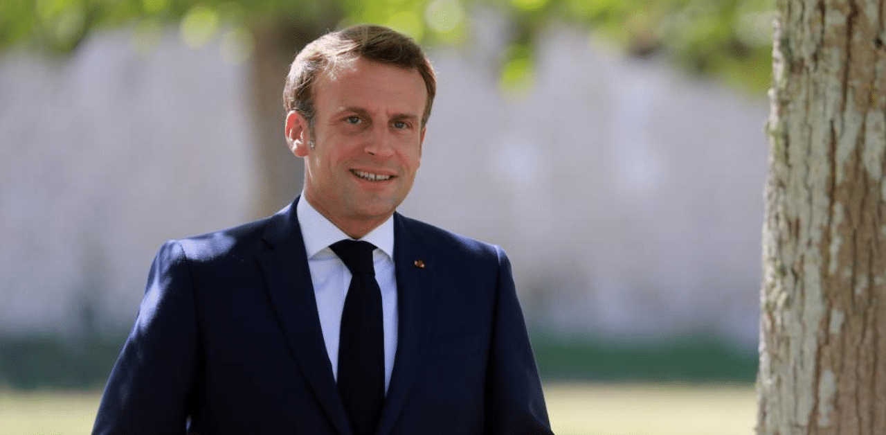 French President Emmanuel Macron. Credit: AFP